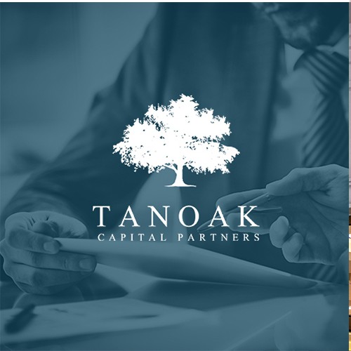 Winning logo concept for Tanoak Capital Partners
