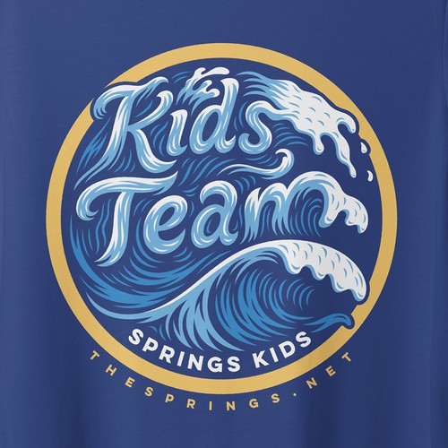 T-shirt Design for Kids Team