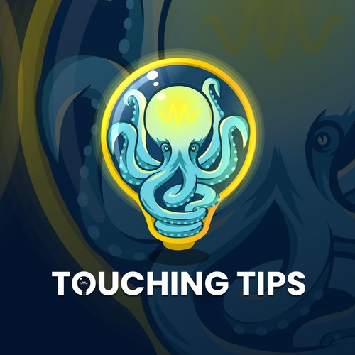 Octopus logo for Touching Tips