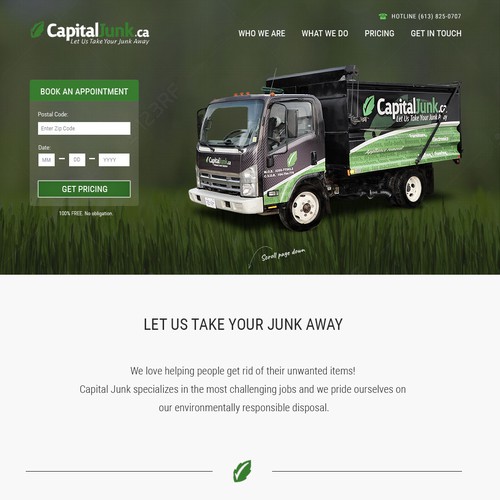 Web Design for Capital Junk