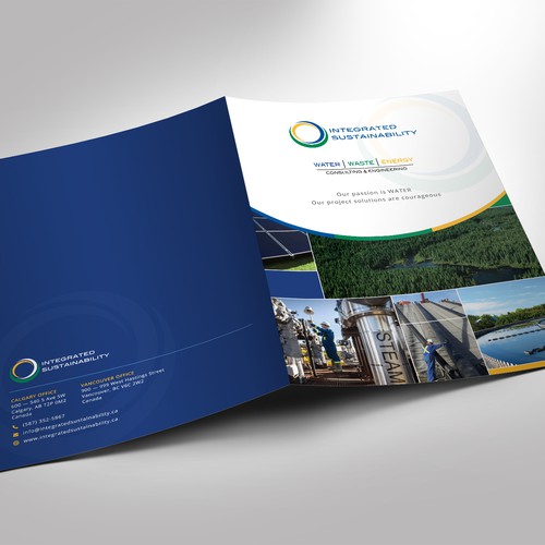 Corporate Presentation Folder Design