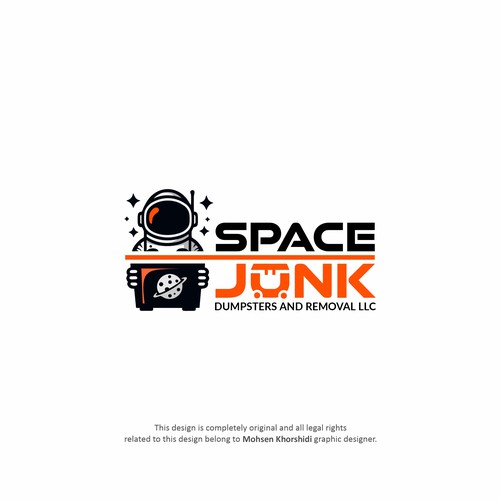 Space Junk Logo