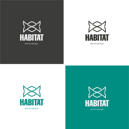 Concepto logo para un bar de copas.