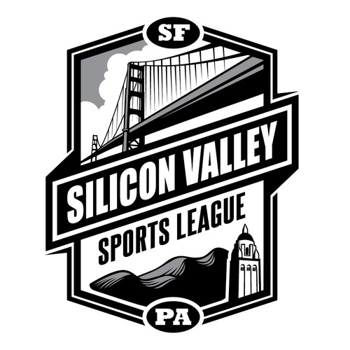 Logo for the "Silicon Valley Sports League"