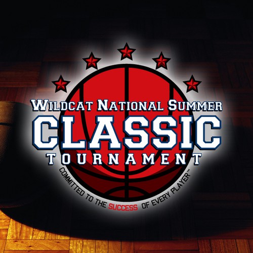 High School Basketball Tournament Logo