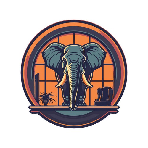 T-shirt logo - Elephant in the room