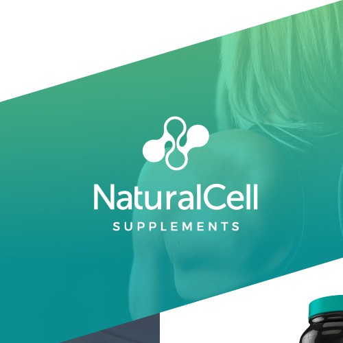 Logo for food suplements and vitamins - unused concept - FOR SALE