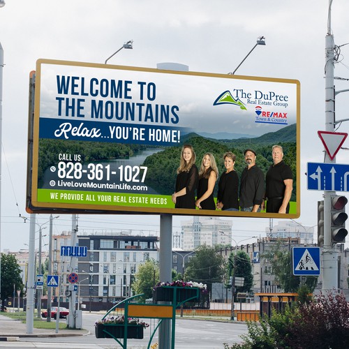 Billboard Ad for Dupree Real Estate Group