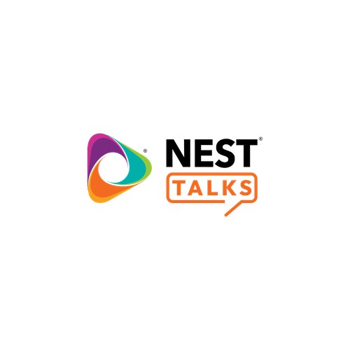 Rebranding logo for Nest Talks