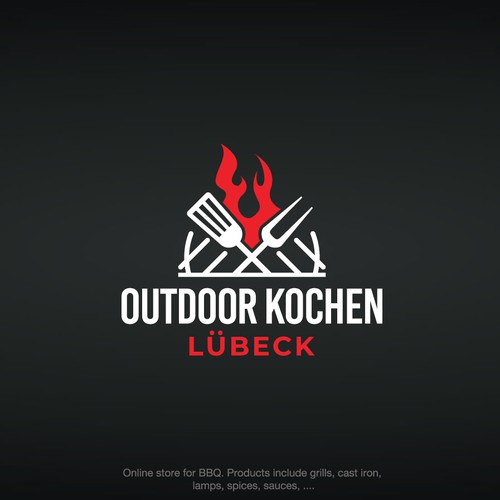 Logo for an online store that sells BBQ products