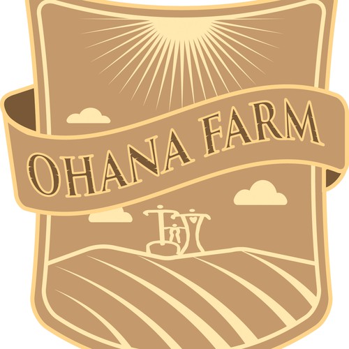 Looking for legacy-worthy, stellar family emblem: "Ohana Farm" logo desired!