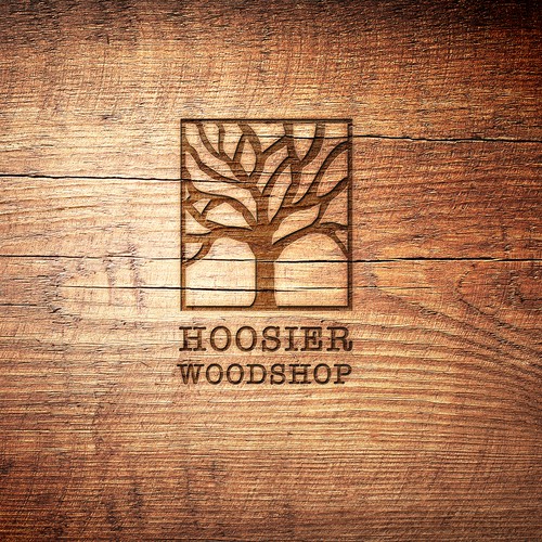 Logo Hoosier Woodshop