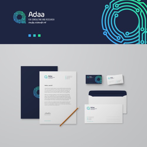 Techy logo and brand identity pack