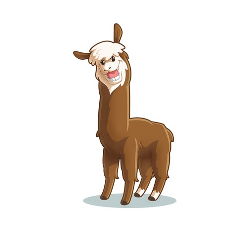 Alpaca caricature