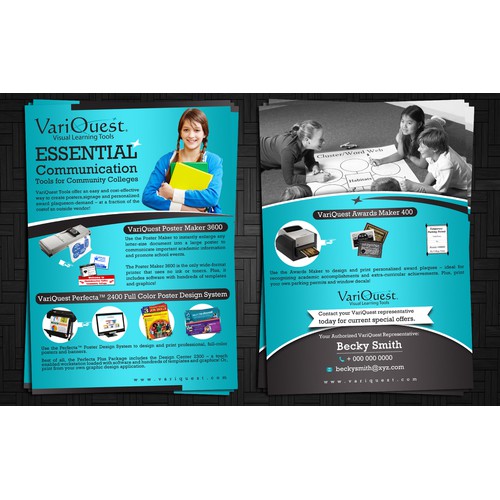 postcard or flyer for Varitronics, LLC