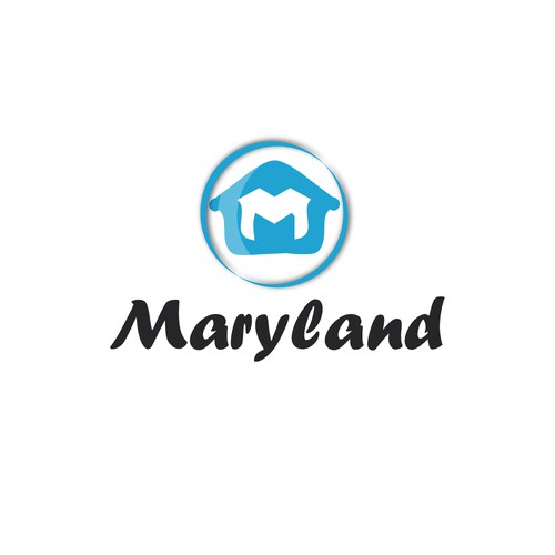 Logo concept for home finding company
