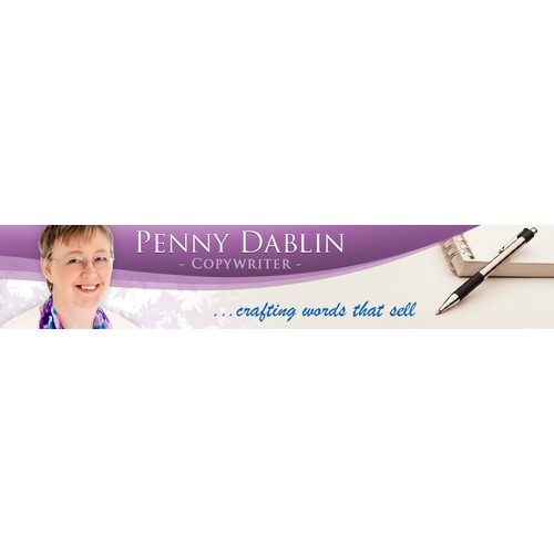 Penny Dablin Copywriter needs a new banner ad
