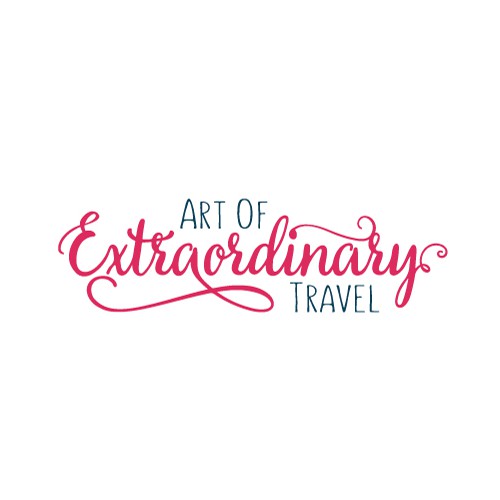 Script and unique logo for a traveling agency