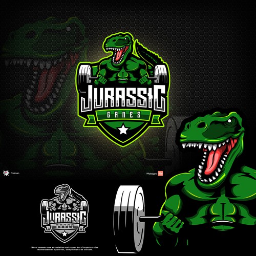 Logo Design for Jurassic Games