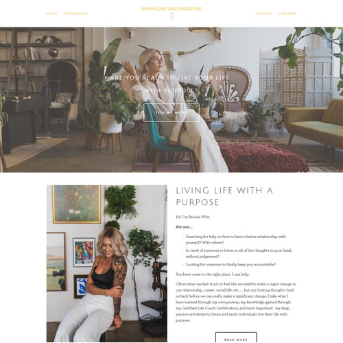 With Love and Purpose