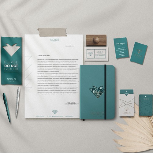 Nobus Branding (note.,Logo was not design by me