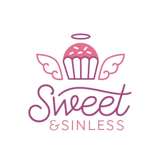 Beautiful logo for a healthy dessert company. 