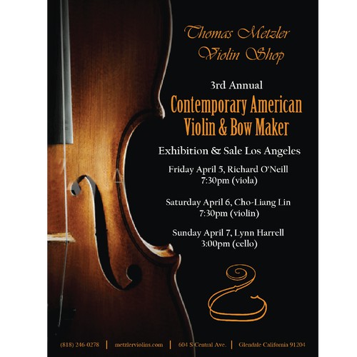 Contemporary American Violin & Bow Maker