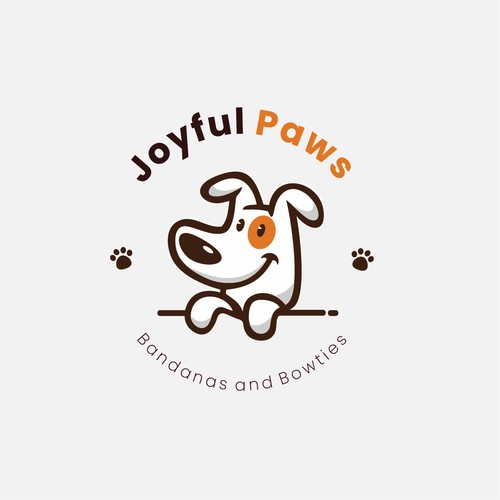 diseño de logo para joyful paws