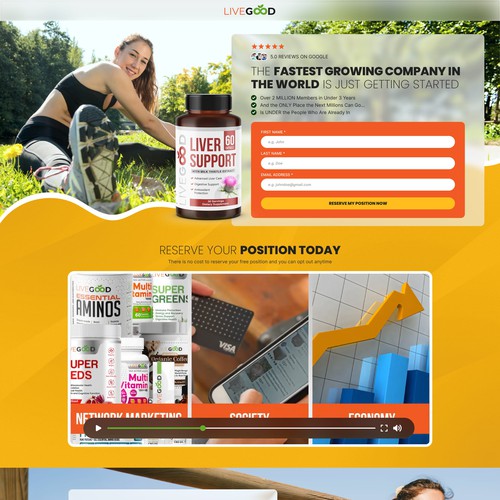 Creatitve Landing Page