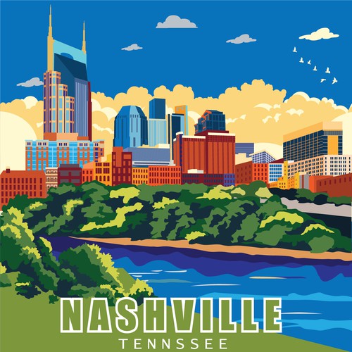 travel poster design