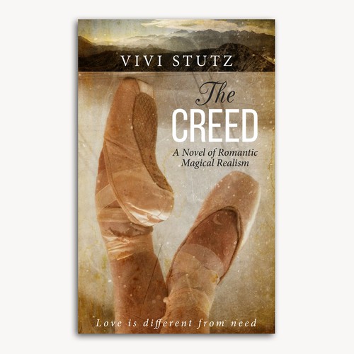 Book cover design for novel 