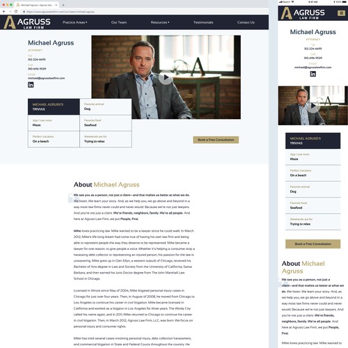 Lawyer Firm Site