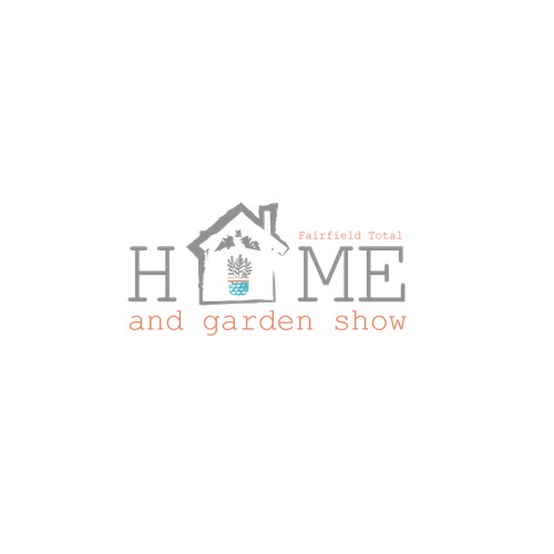 Modern logo concept for home and garden show