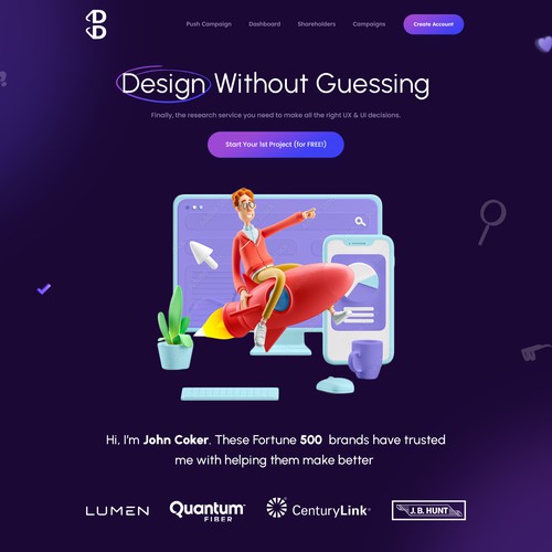 Designdork Landing Page