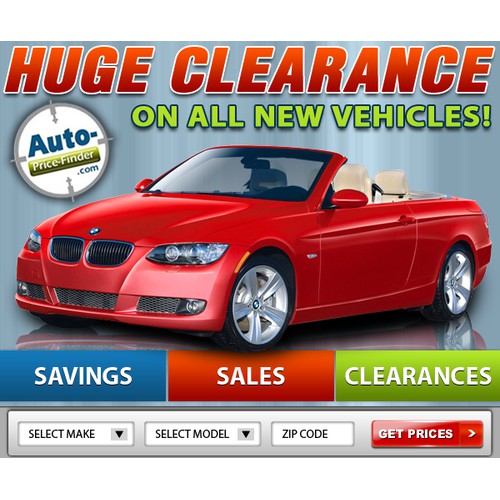 Create the next banner ad for a Cool Automotive Company