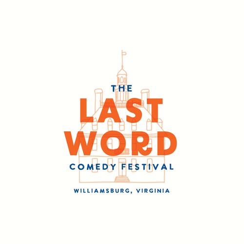 Logo Concept for The Last Word Comedy Festival