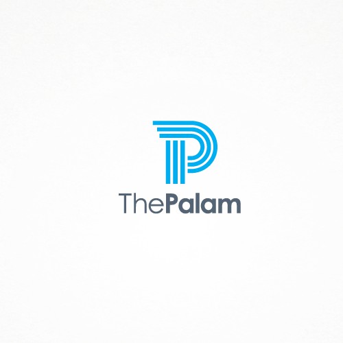 Design a striking and clean logo for ThePalam