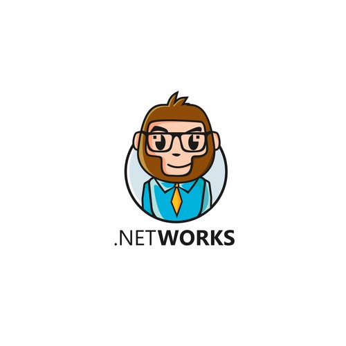 Geek Monkey Mascot for NETWorks