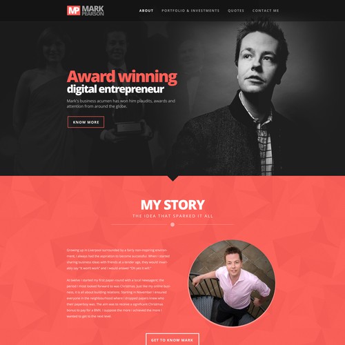 Website design