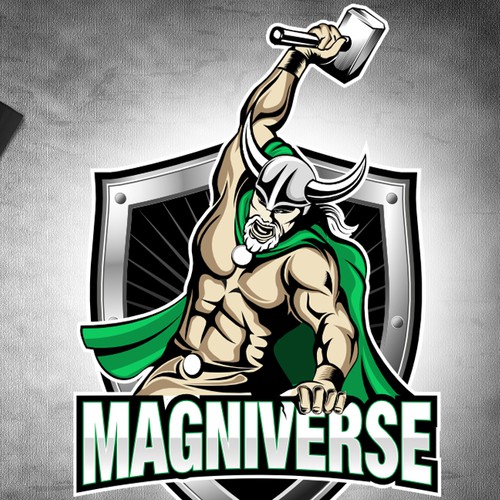 Magniverse needs a strong fitness logo design