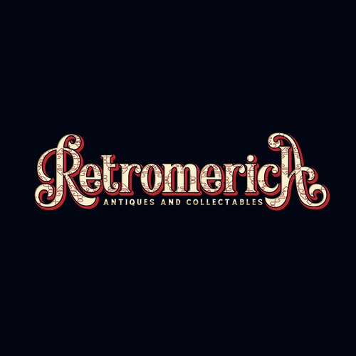 logo retro typography