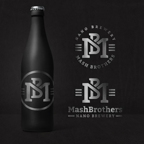 Logo for a nano brewery.