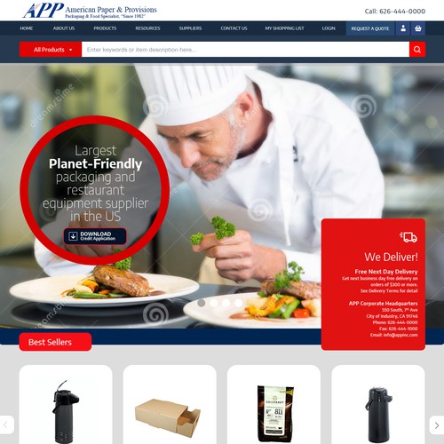 Ecommerce design website