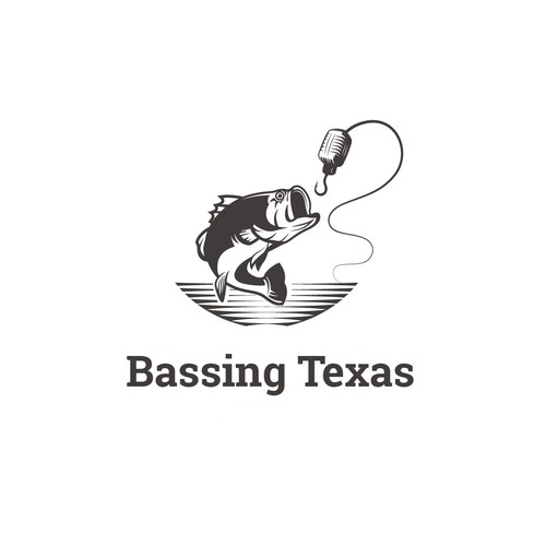 Logo for a Bass Fishing PodCast
