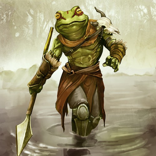 Frog warrior