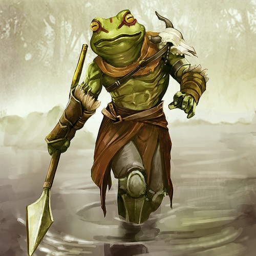 Frog warrior