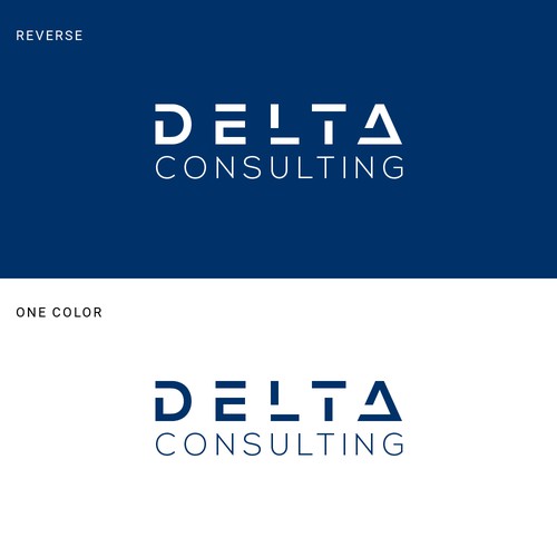 Modern Logo Concept for DELTA Consulting