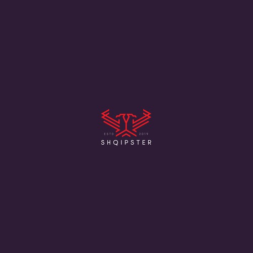 Cool logo concept for "SHQIPSTER" Albanian Fashion