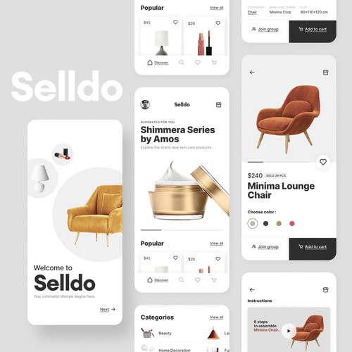 E-Commerce App Design