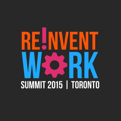 Logo for Innovative, Inspiring event to change the world of work